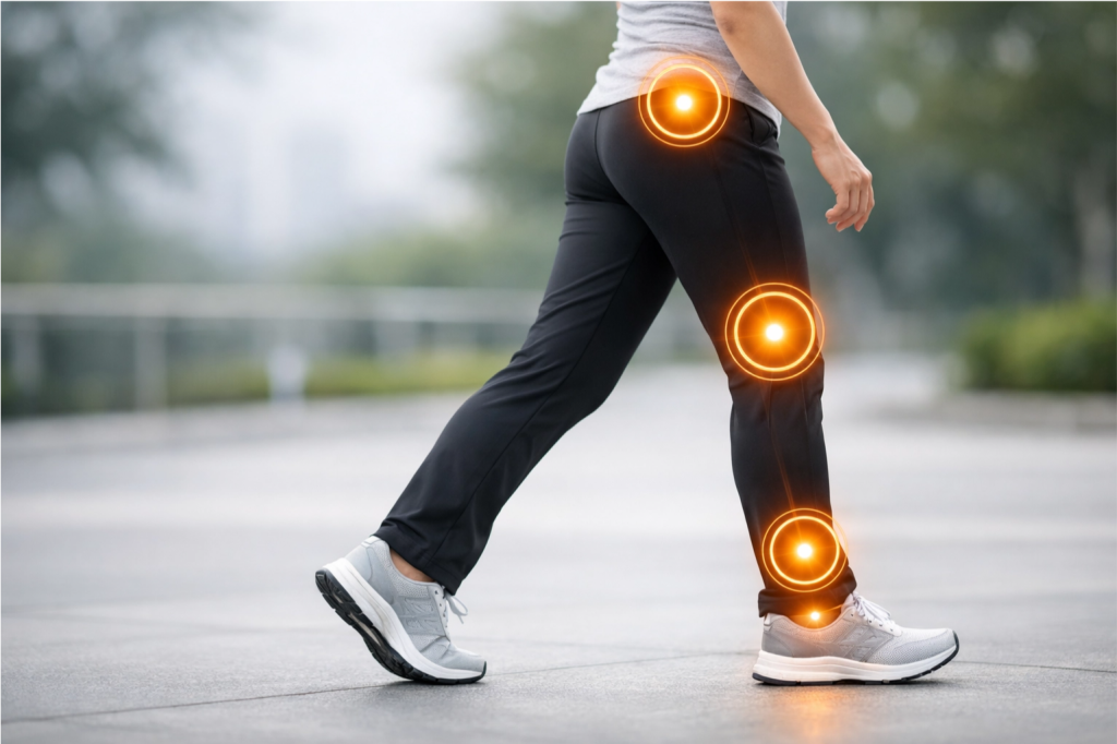 Zakaj me boli med hojo? Vzroki, napake in rešitve